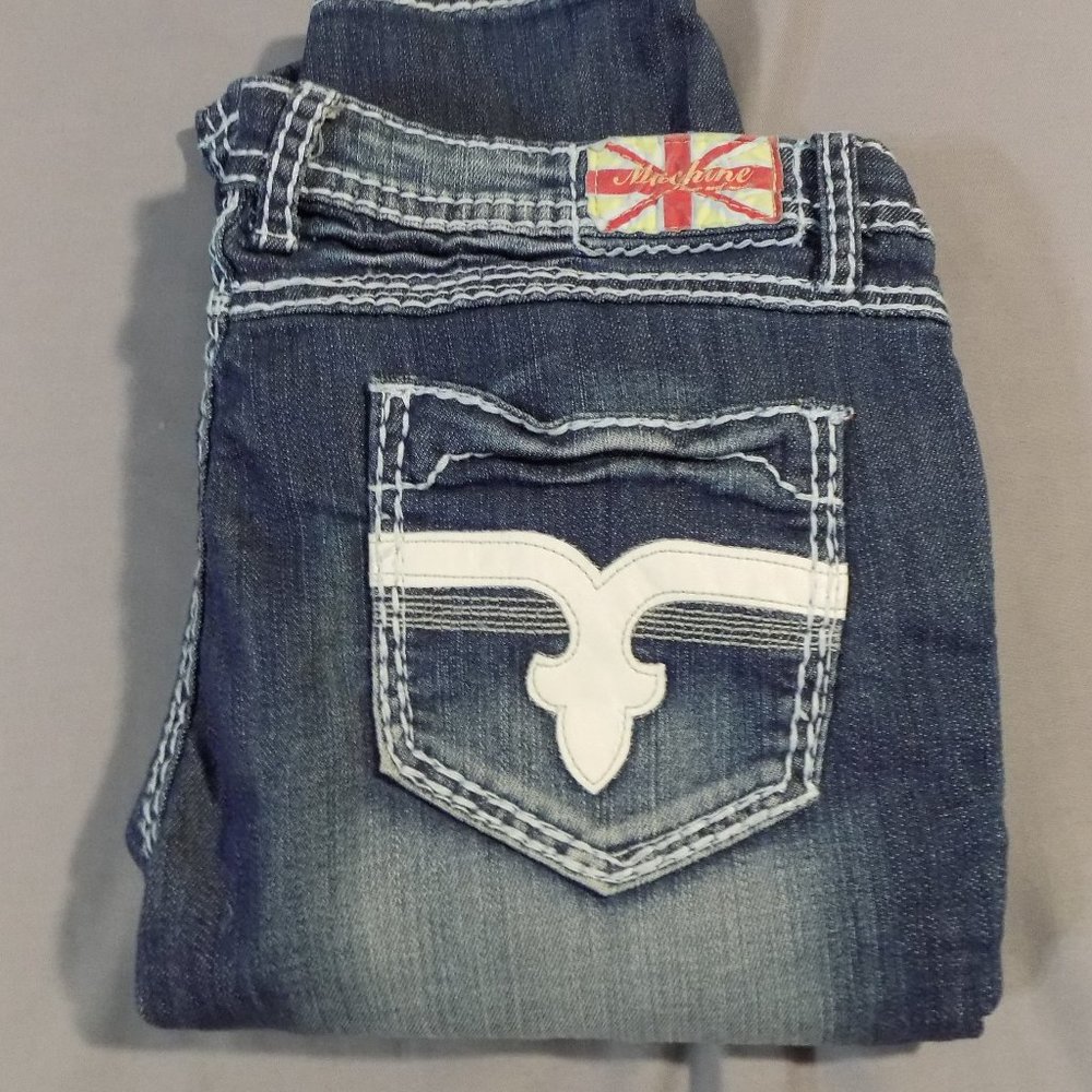 MACHINE brand from ITALY Jeans Straight Leg Skinny